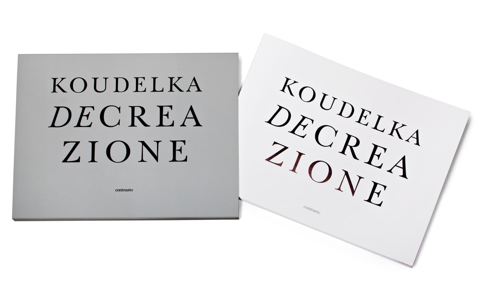 【Josef Koudelka ：Decreazione】ジョセフ・クーデルカ Josef Koudelka: Decreazione | Studio Najbrt