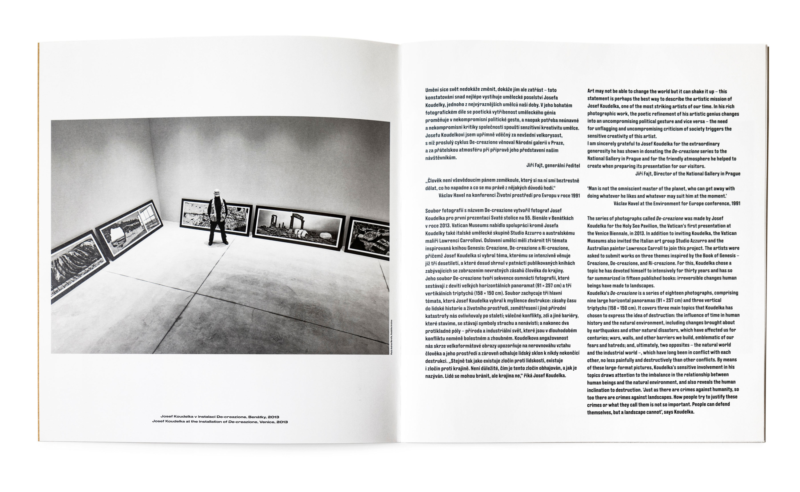 Josef Koudelka: Decreazione 2018 | Studio Najbrt